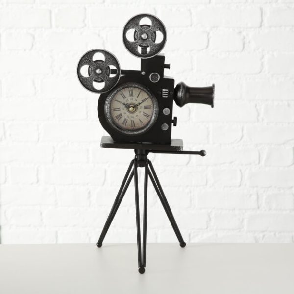 Tafelklok nostalgische camera