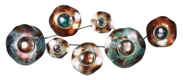 Wanddecoratie metaal eye