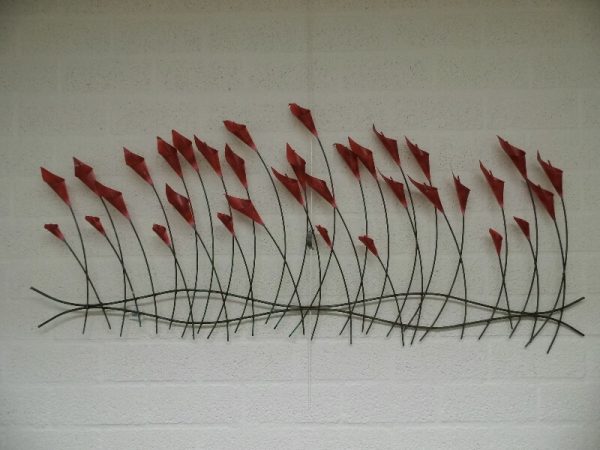 Wanddecoratie bloemen