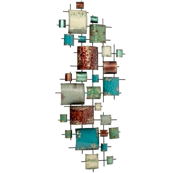 Wanddecoratie metaal Murcia groot